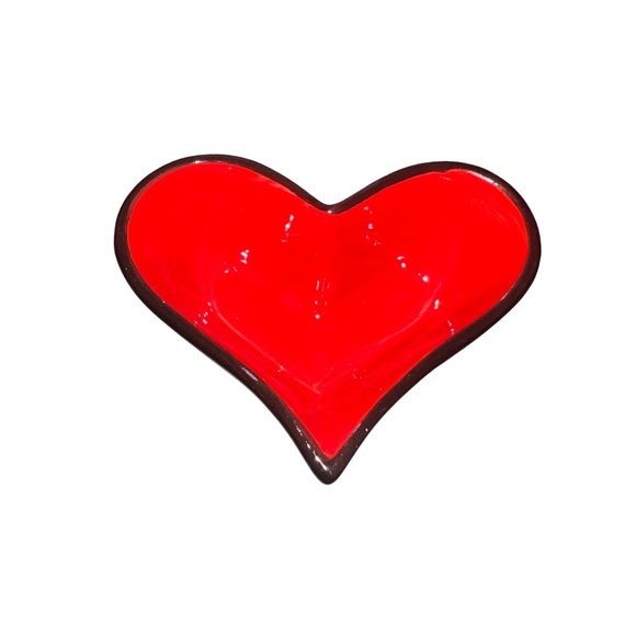 Red and Black Playing Card Suit Dishes - Picture 5 of 6